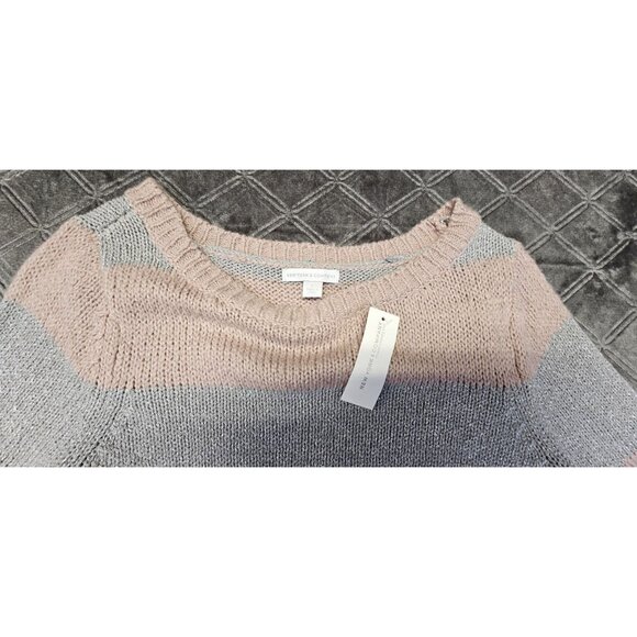New York & Company Knit Sweater - Dusty Rose & Metallic Color - Size Small - NWT - Picture 8 of 8